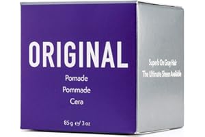 JOHNNY B. Original Oil-Based Professional Pomade for Men, Gluten-Free, 3 oz.