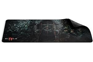 SteelSeries QcK Gaming Mouse Pad – Diablo IV Edition – XXL Thick Cloth – Sized to Cover Desks – Optimized for Gaming Sensors