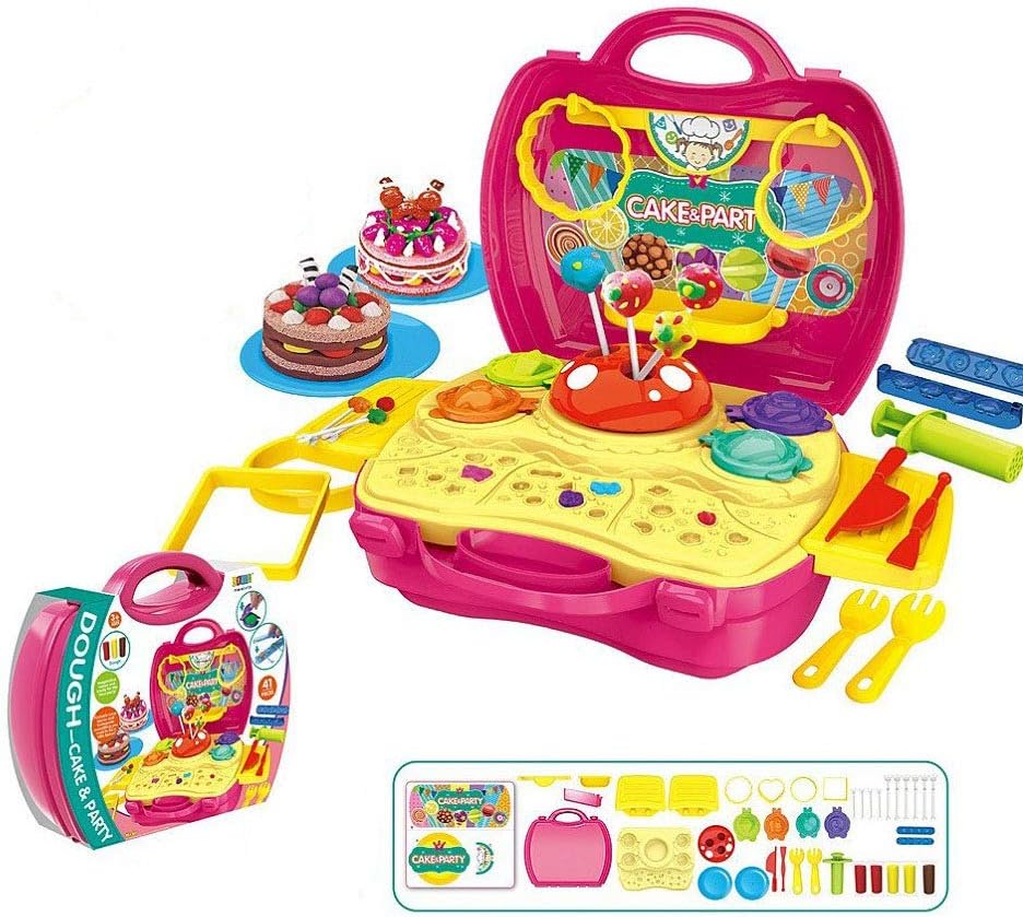 play doh cake party set