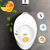 DALAETUS Urinal Mats Screen Deodorizer 15 Count Scented Splash Free 3 Scents view 3