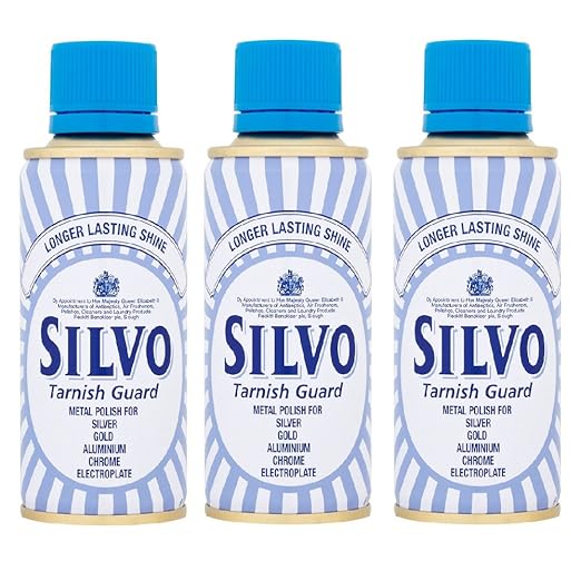 Silvo Tarnish Guard Silver Polish Liquid - 175 Ml Pack Of 3