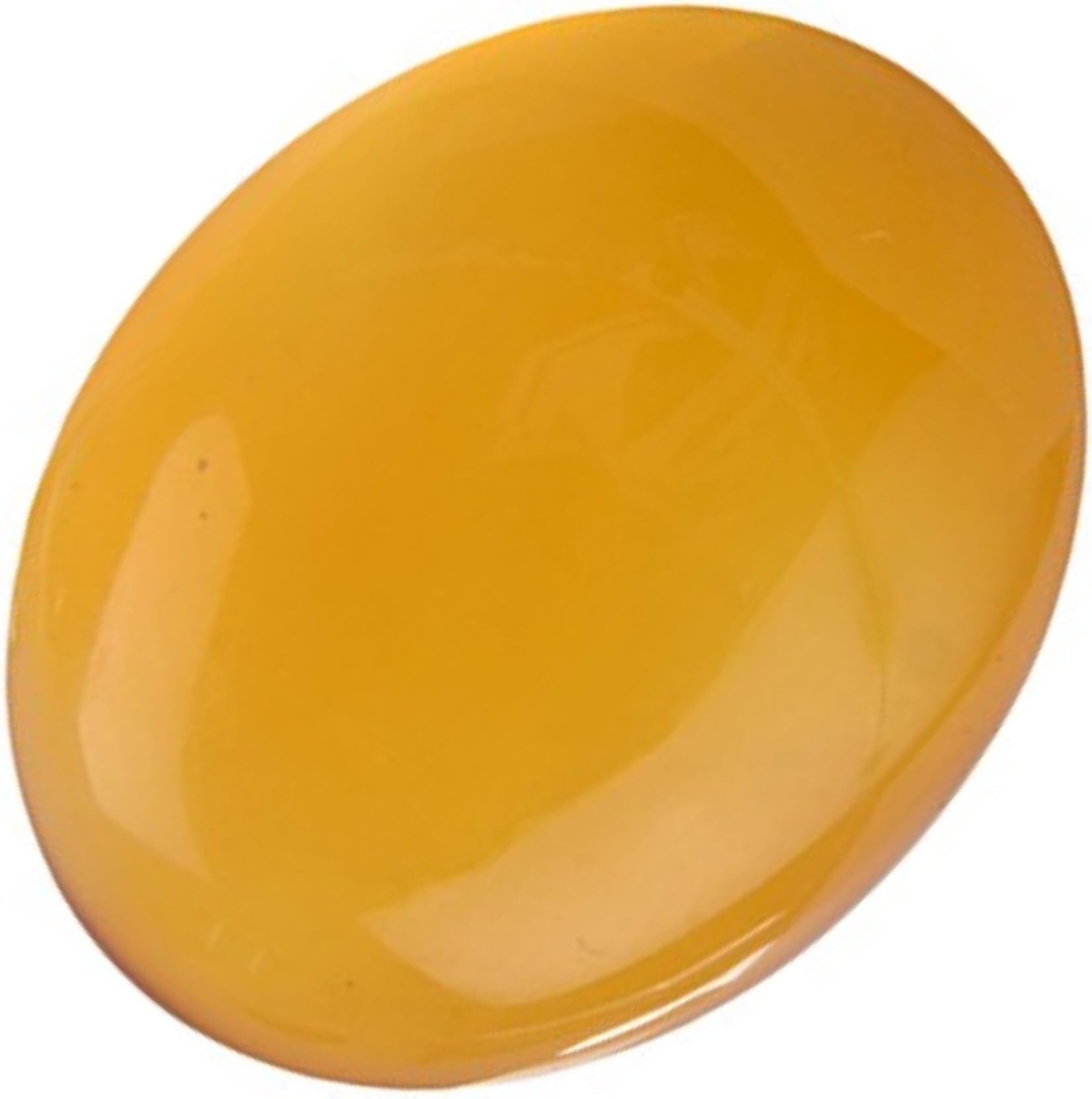 Lab Certified Yellow Akik Stone/Yellow Onyx Stone/Yellow Aqeeq Stone/Yellow Hakik Stone 7.95 Carat by AKELVI GEMS