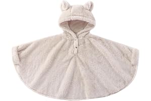 Baby Car Seat Poncho Baby Wear Hoodie Cape Warm Cloak Spring Autumn Winter Toddler Outerwear Cloak for 0-4 Year Girls Boys