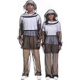 Premium Mosquito Suit-Jacket With Hood/Pants/Mitts/Gift Bag/Tape Measure-Full Body Protection Bugs Clothes