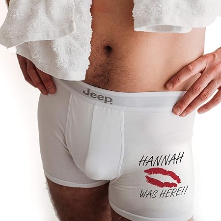 personalised boxer shorts