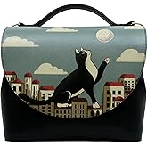 DOGO Vegan Leather Handbags for Women - Unique Design and Handmade Top-Handle Handbags