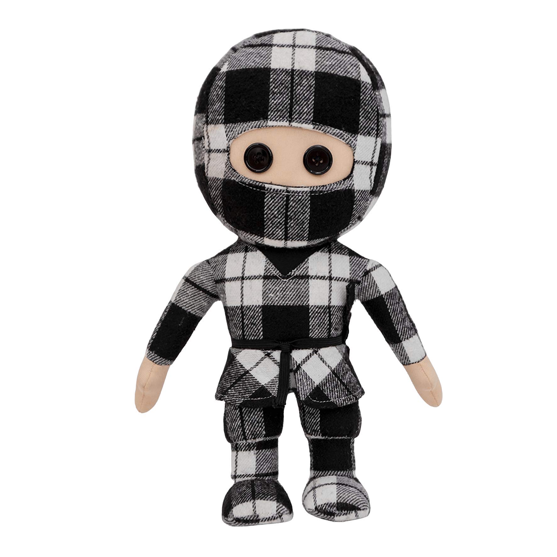 Liontouch Official Checkered Ninja Plush Toy, Large | For Kids