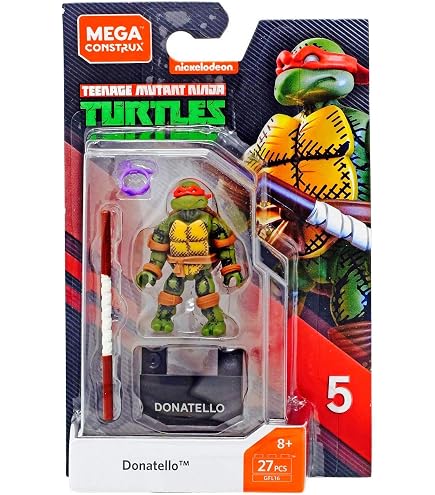 Amazon.com: Mega Contrux Black Series TMNT Teenage Mutant Ninja
