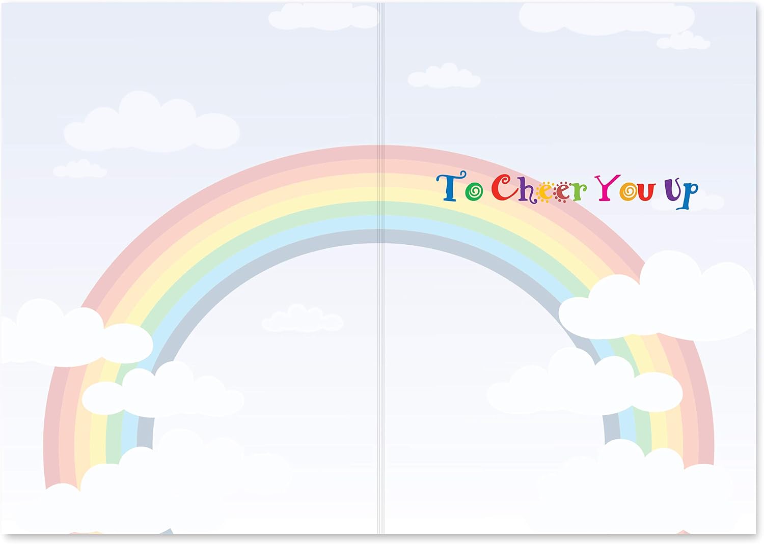 CLARABELLE CARDS - To Cheer You Up (Friend, Vibrant Pink, 5 x 7 inch - Image 3