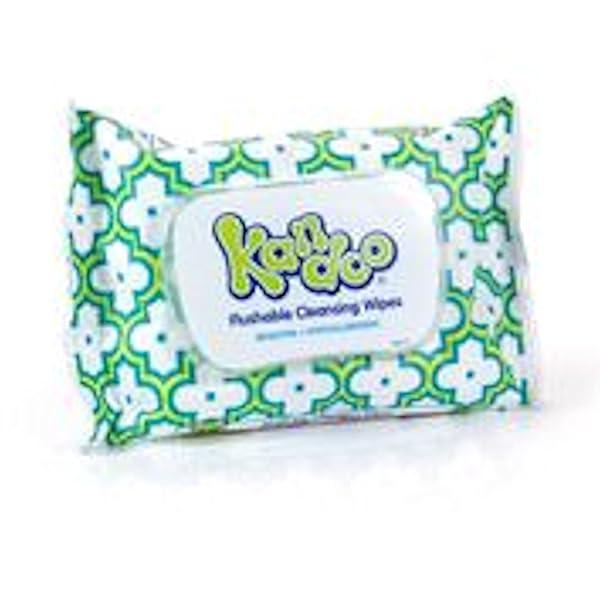 KANDOO PAMPERS FLUSHABLE SENSITIVE WIPES, UNSCENTED, 42 WIPES