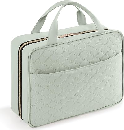 Lifewit Large Travel Toiletry Bag Hanging Organizer Mint Green