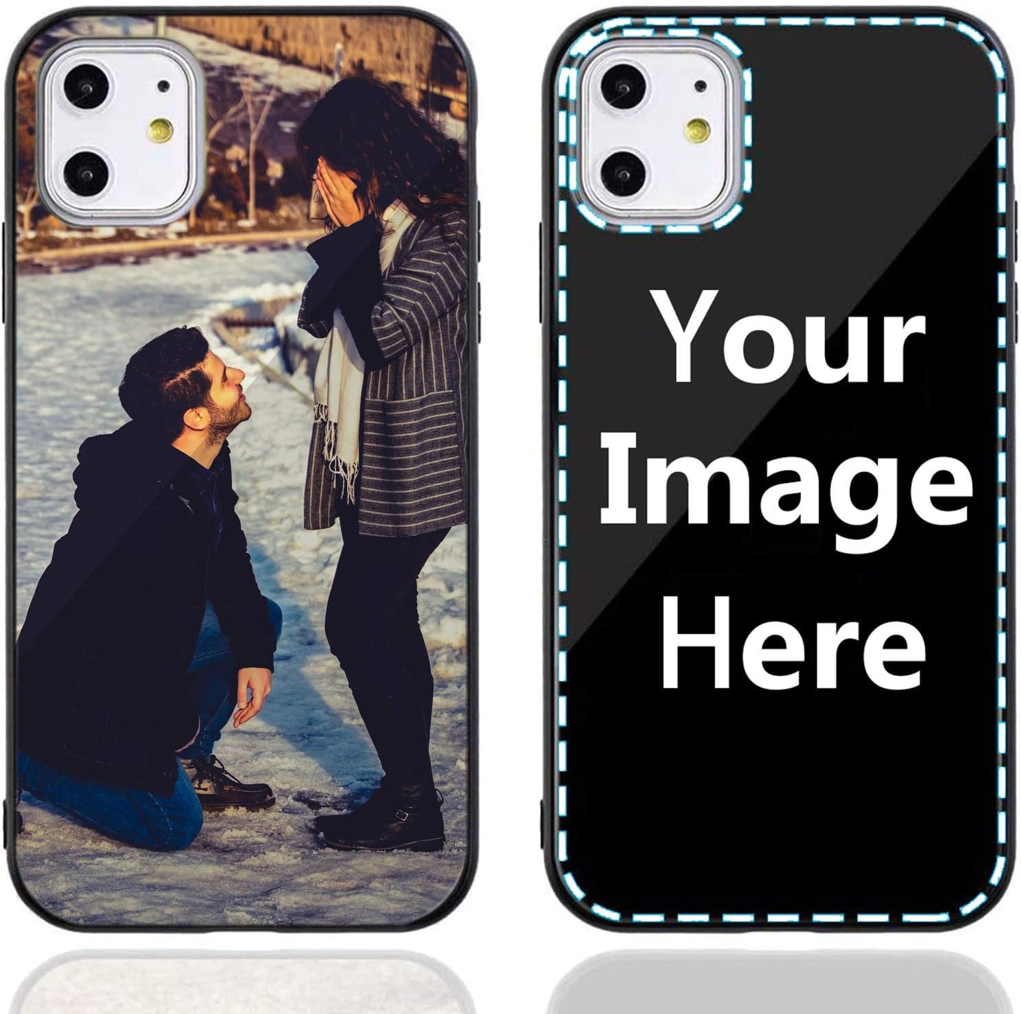 Custom Phone Case for iPhone 11, Personalized Photo/Text/Logo Phone