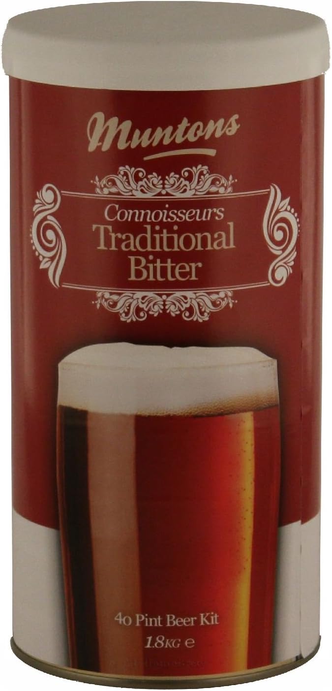 Muntons Beer Kits Muntons Connoisseurs Traditional Bitter Home Brew Kit Amazon Co Uk Kitchen Home