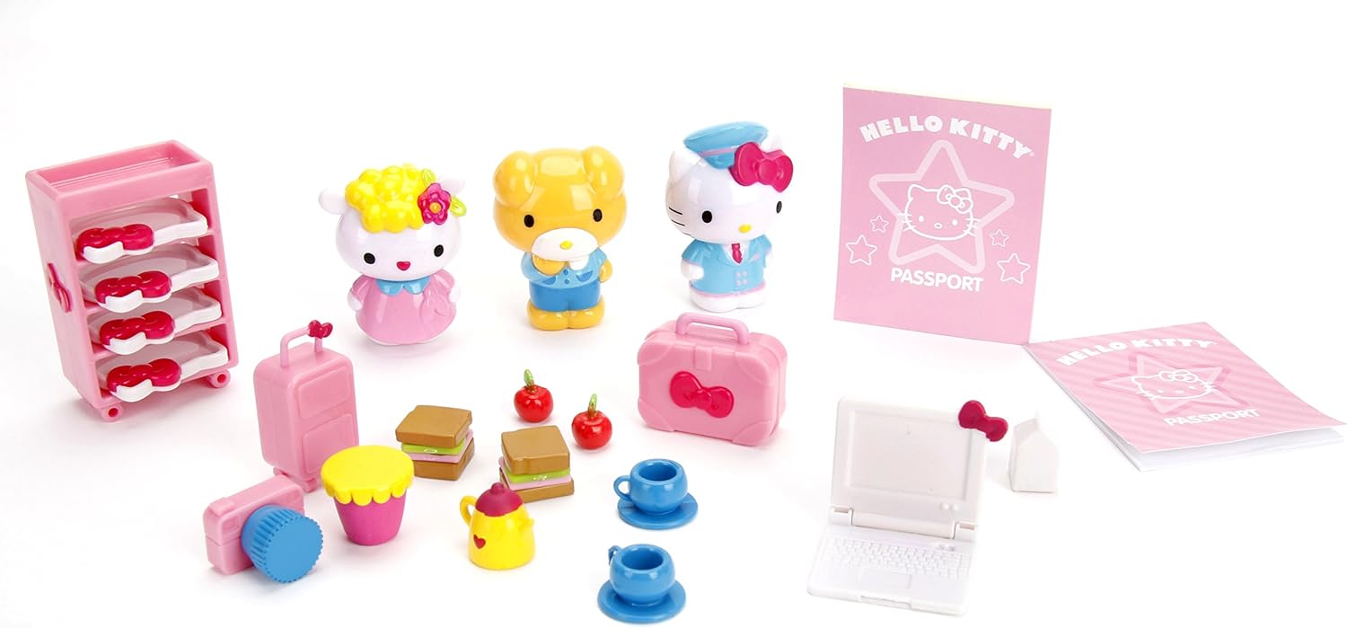 hello kitty airplane playset