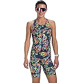 Zoot Women's LTD Tri SLVS Fz Racesuit, Sleeveless Cycle Race Swim Bike Run Tri Suit, Padded Chamois, Pockets, UPF 50+ Fabric