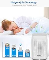 Senelux Dehumidifier 2000ml Ultra Quiet Auto-off White Comfort Mode view 7