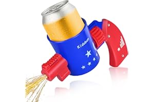 Kidobum Shotgun Roulette Party Games, Thrilling Twist & Pass Party Fun with Surprise Spray, Randomized Roulette Wheel Adult Party Games for Golf Course, Beach, Bachelor Party, BBQ or White Elephant