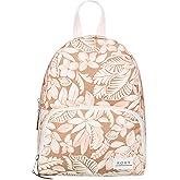 Roxy Women's Always Core Backpack | Travel | Everyday Carry | Beach | Polyester | 8L Capacity - Egret Soft Tropics