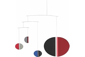 FLENSTED MOBILES Tate Terry Frost Hanging Mobile - 20 Inches - High Quality - Handmade in Denmark by Flensted