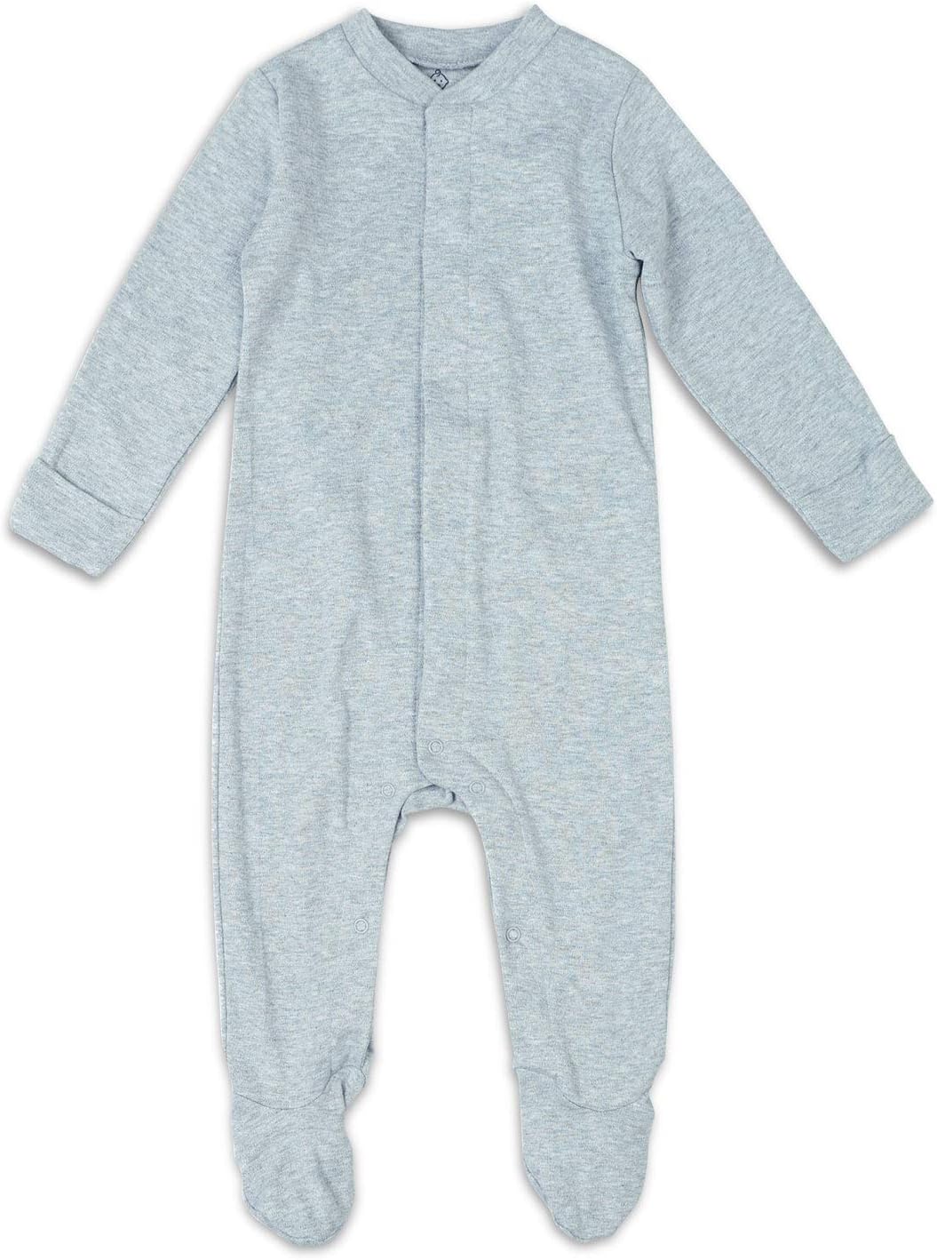 Baby Footed Pajamas with Mittens - Infant Girls Boys One-Piece Footies Sleeper