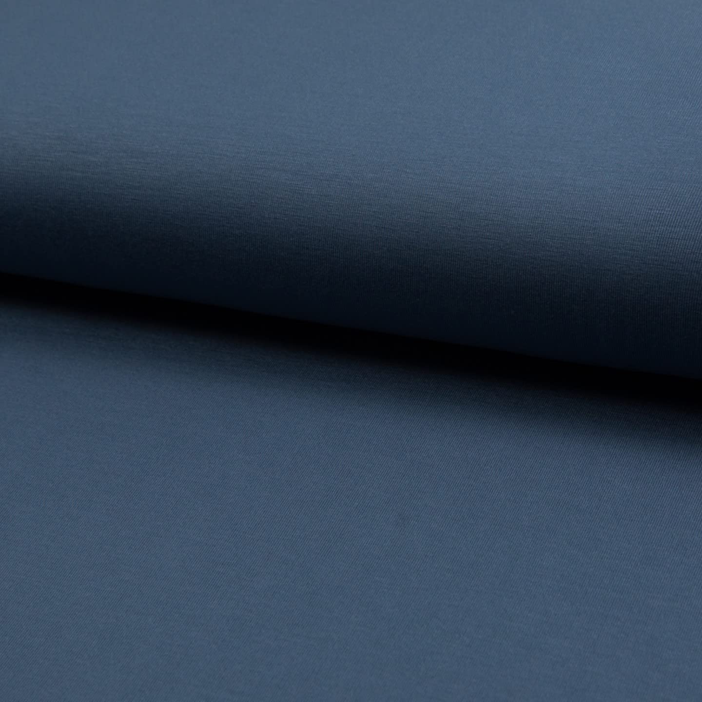 Plain Bamboo Jersey Fabric Material - Denim, 1Mtr 100cm x 150cm