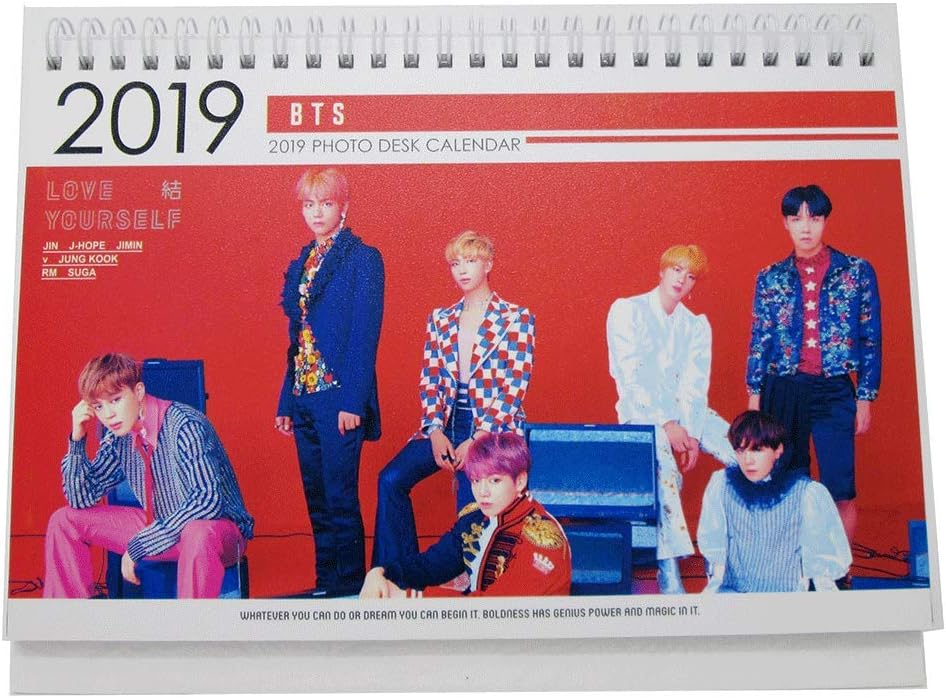 Best kpop desk calendar 2019-2020