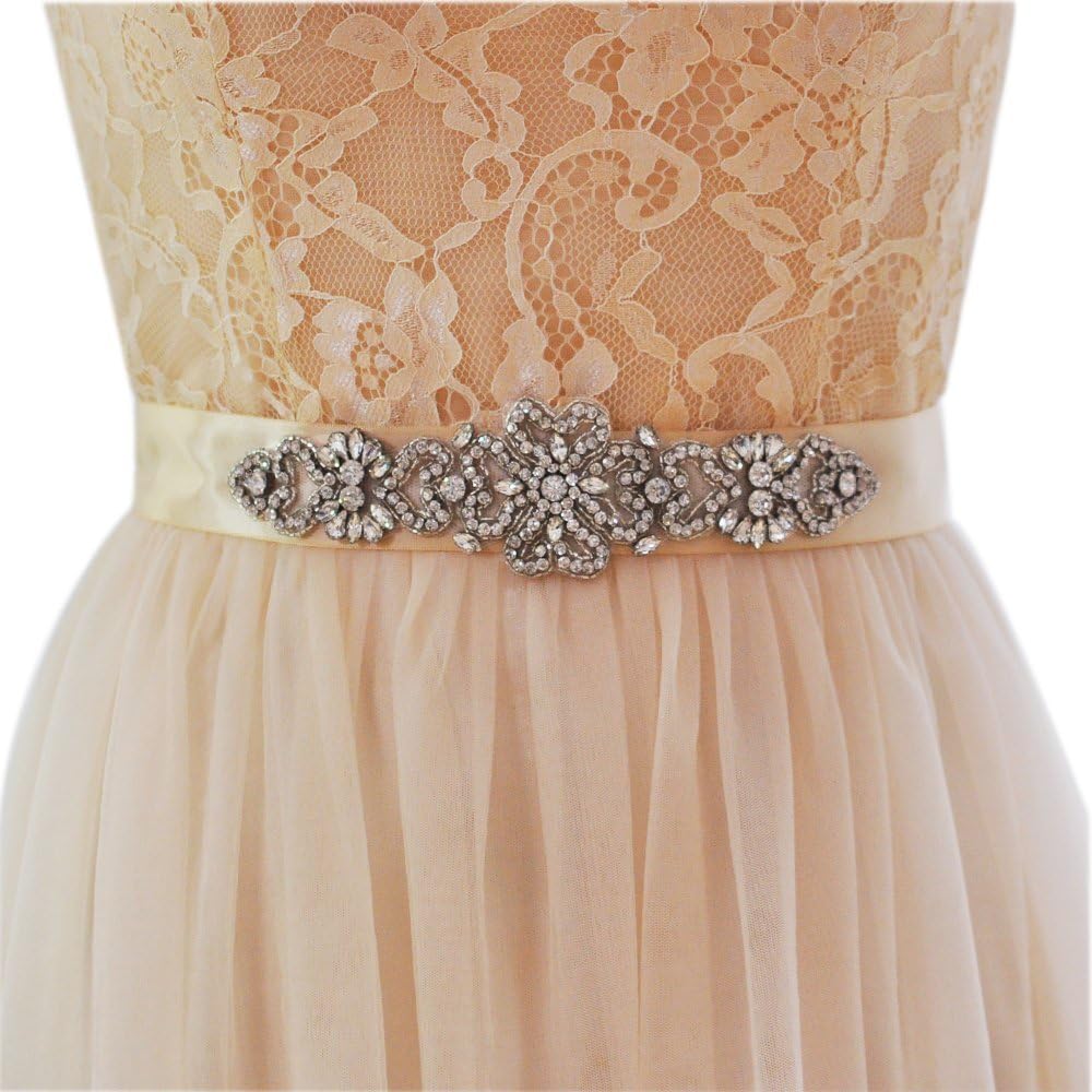 Ladies Belt Bridal Bridal Decorative Gown Belt Flower Pearl Fashion