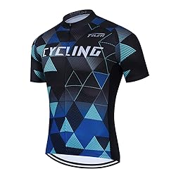 Cycling Jersey Men, Summer Short Sleeved Bike