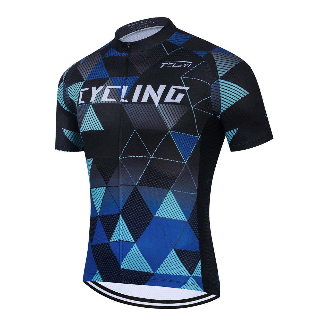 Cycling Jersey Men, Summer Short Sleeved Bike