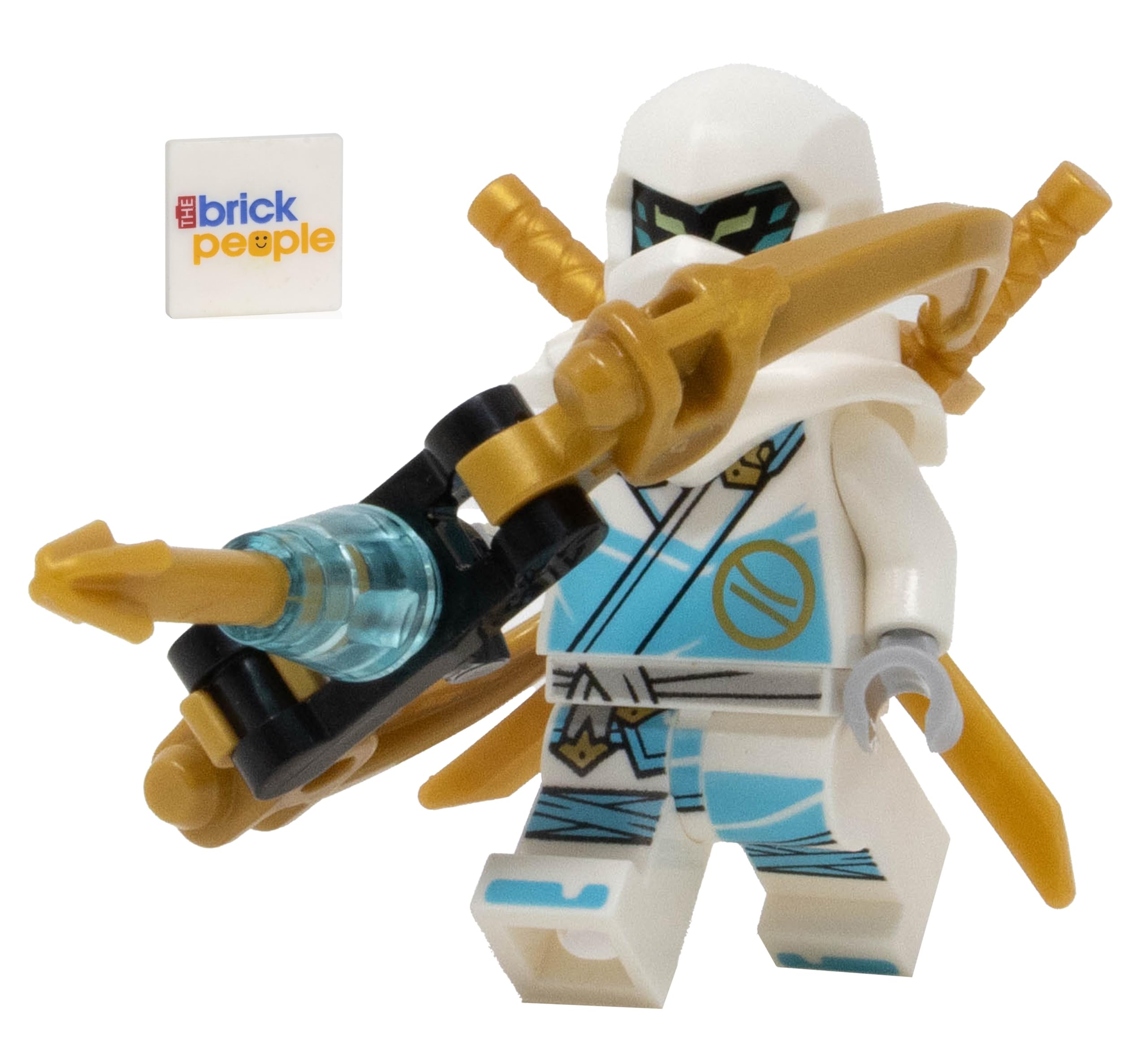 LEGO Ninjago Dragons Rising: Zane Minifigure with Ice Bow