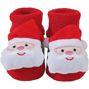 HGENAHGTF Newborn Socks with Not Slip Comfortable Unisex Infant Warm for First Step Unisex