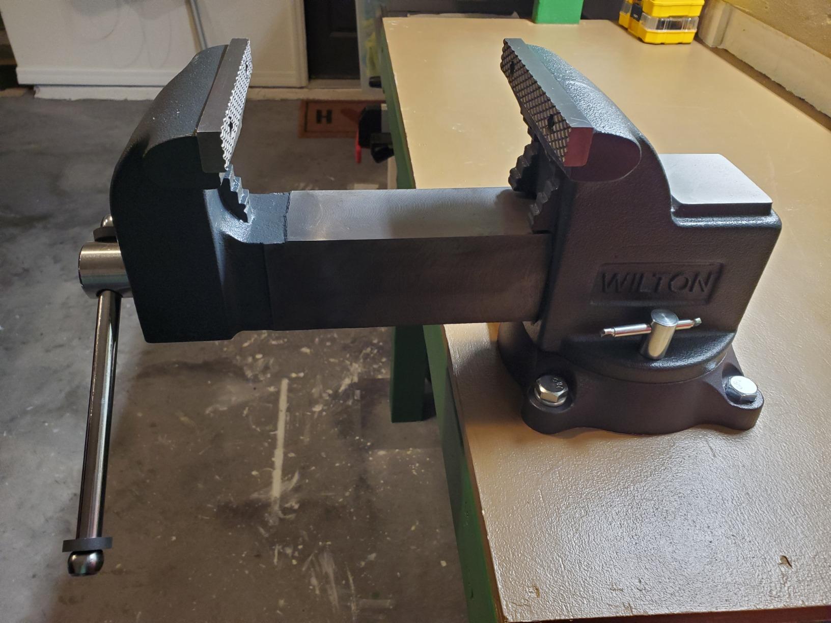 37/mo Finance Wilton WS6 Shop Bench Vise, 6" Jaw Width, 6" Max Jaw
