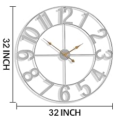 Sorbus Large Wall Clock for Living Room Decor