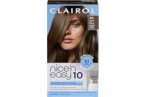 Clairol Nice'N Easy 10 Permanent Hair Dye, 5A Medium Ash Brown Hair Color, Pack of 1