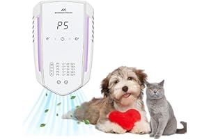 Morrerfresh Cat Litter Deodorizer 99% Pets Poof Odor Eliminator White for Home Pets Litter Box Room Toilet Garage