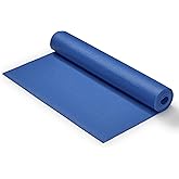 Sunny Health &amp; Fitness Exercise Yoga Mats - Non-Slip Support for Home &amp; Gym | Supportive Comfort, Non-Slip, Durable &amp; Portable, Yoga, Pilates, Meditation, Stretching, Floor Workouts, Multi-Size