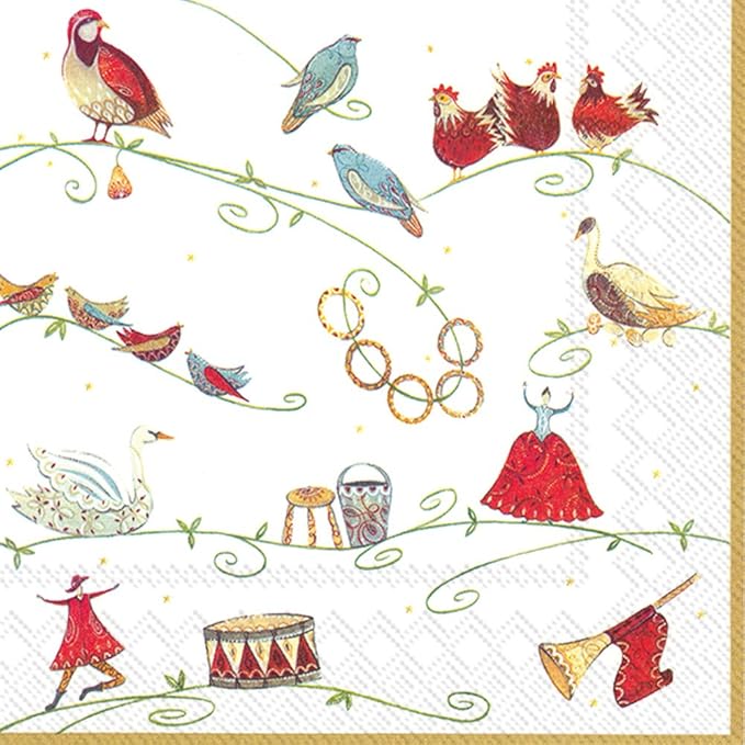 Boston International IHR Lunch Paper Napkins, 6.5" X 6.5" Amazon.ae