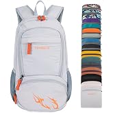 FENGDONG 35L Lightweight Foldable Waterproof Packable Travel Small Hiking Backpack Daypack for men women