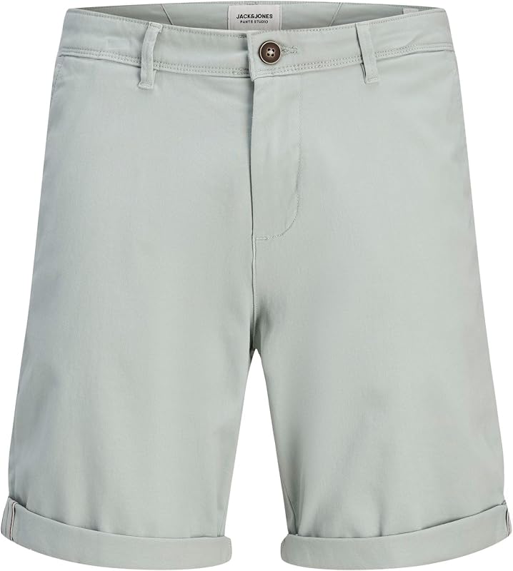 Pantaloncini da Uomo Jpstbowie Solid SRT SN, Grigio Acqua, L