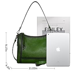 Iswee Genuine Leather Purses for Women Vintage