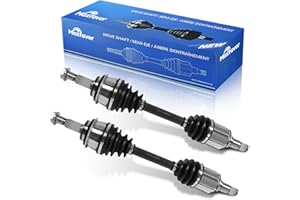 Maxfavor CV Axle Front Fit for 2003-2022 Toyota 4Runner, 2005-2023 Toyota Tacoma, 2007-2014 Toyota FJ Cruiser, for 2010-2023 Lexus GX460, 2003-2009 GX470 CV Axles Joint Shaft Assembly (A Pair)