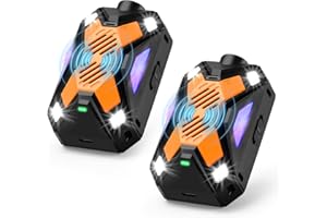 WAYSLA Rodent Repellent for Car Engines, Mouse Repellent, Enhanced Ultrasonic Pest Repeller, Rat Repellent, Predator Signal&Ultrasonic&LED Strobe Light, Keep Mice Away Rooms,Indoors,Outdoors (Orange)