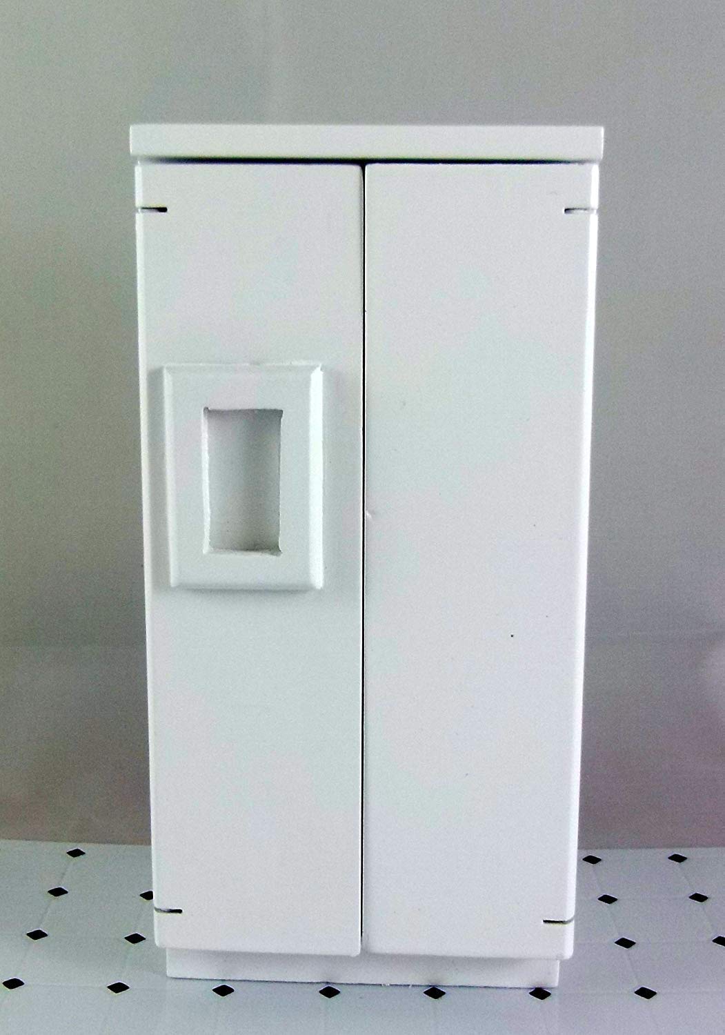 Amazon.es: Melody Jane Casa Muñecas Moderno Blanco Nevera Muebles ...