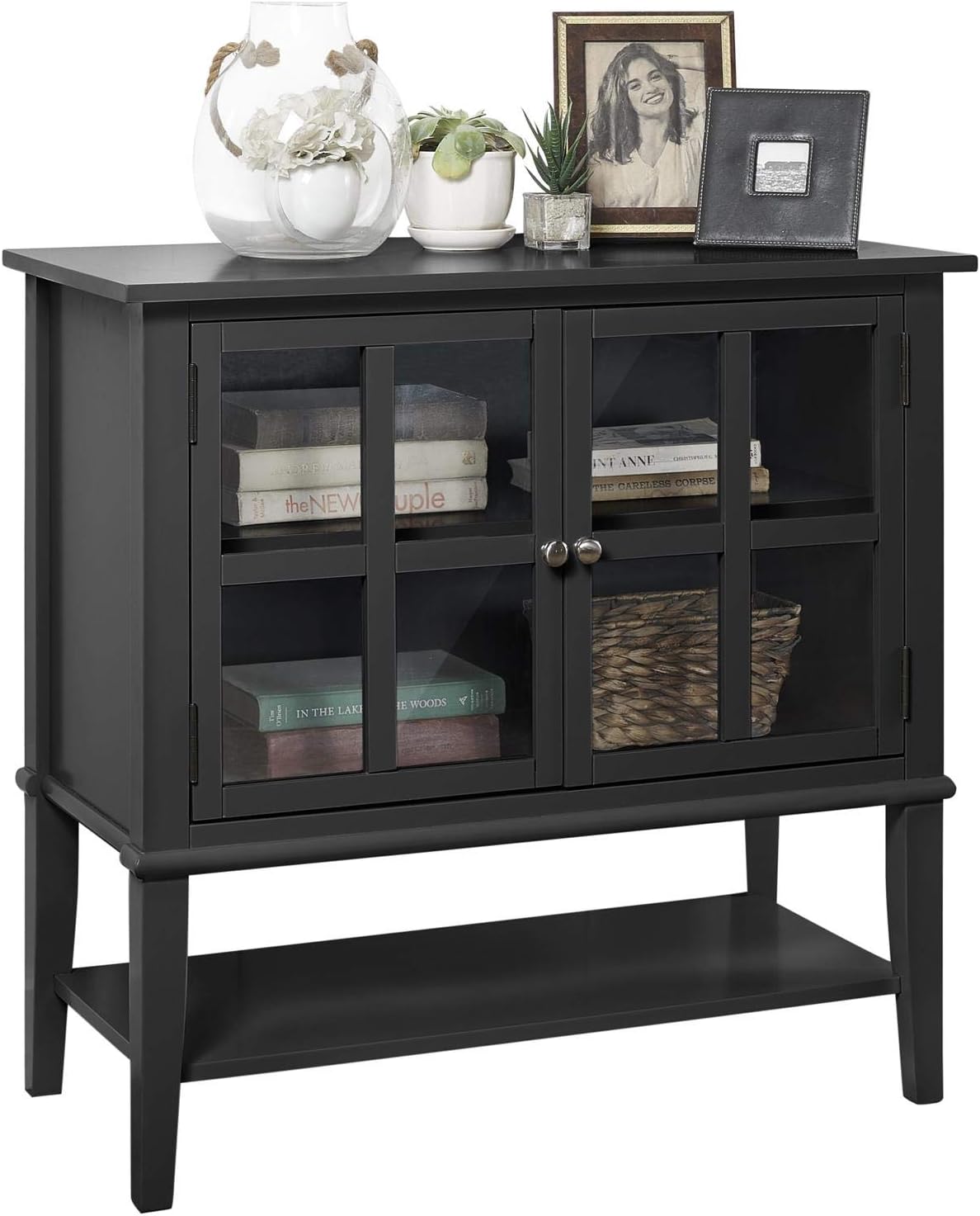 Best crosley furniture seaside kitchen pantry cabinet
