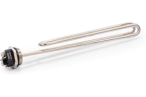 Camco 02583 4500W 240V Screw in Water Heater Element Foldback, LWD