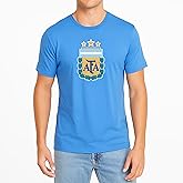 Icon Sports Officially Licensed Argentine Football Association Soccer Cotton T-Shirt - Unisex Adult