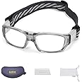 SooGree Sports Goggles Glasses for Men Womens,Racquetball Basketball Football Soccer Eye Protection Sport Eyeglasses
