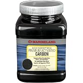 Marineland Black Diamond Carbon Filter Media For Aquariums, 5 oz | Removes Odors, Discoloration &amp; Impurities For Crystal Clear Water, For All Aquarium Filters
