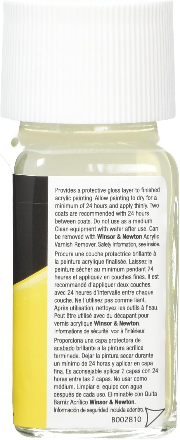 Winsor and Newton Galeria 75ml Gloss Acrylic Varnish, White, 75 ml (Pack of 1) - Image 5