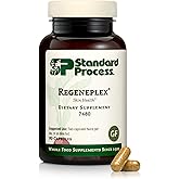 Standard Process Regeneplex - Skin Health Supplement with Vitamin C & Zinc - Supports Cellular Function - Gluten-Free - 90 Capsules (45 Servings)